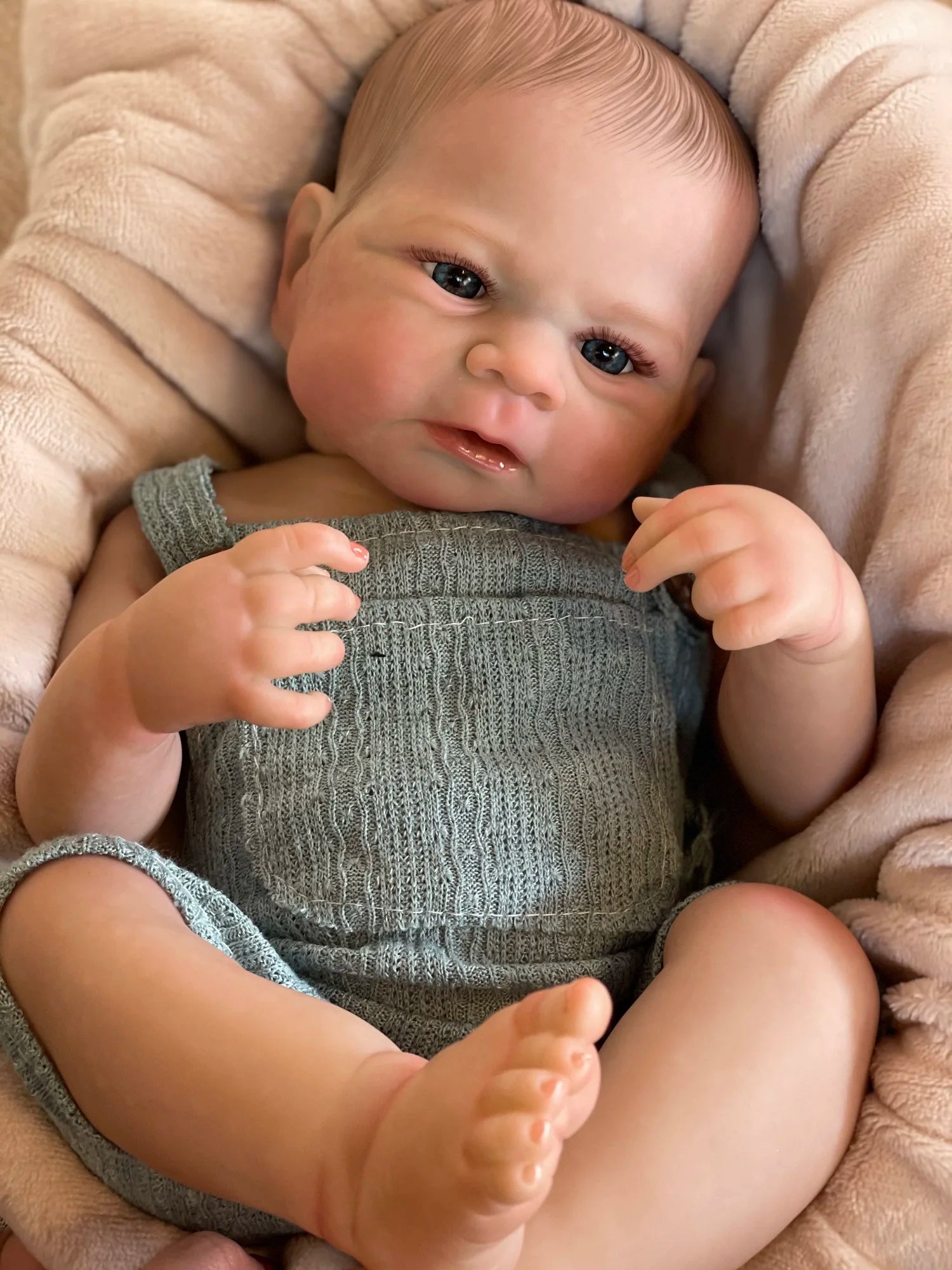 Painted Elijah Reborn Boy Doll