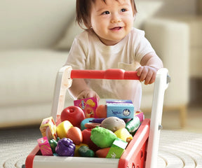 Shopping Cart Play Set for Kids - Early Education Toy