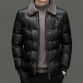 Men's Warm Fur Collar Padded Winter Jacket