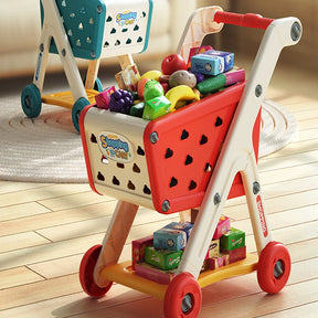 Shopping Cart Play Set for Kids - Early Education Toy