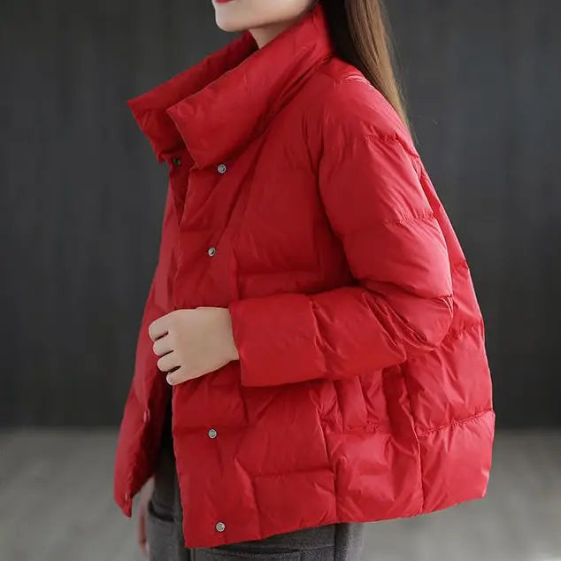 Women's Loose Fit Cotton Thicken Cardigan Parka