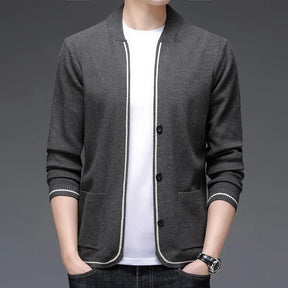 Men's Slim Fit Knit Cardigan