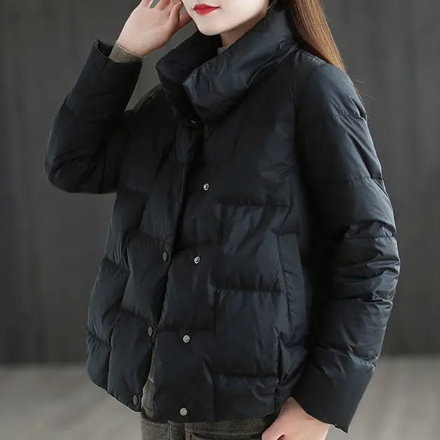 Women's Loose Fit Cotton Thicken Cardigan Parka